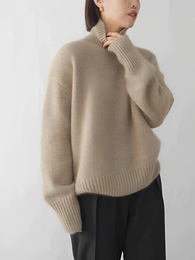 Gemütlicher Rollkragenpullover für Damen