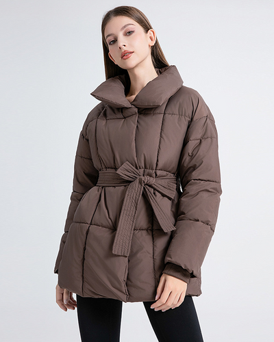 Anneliese | Steppjacke mit Gürtel