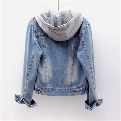 Vintage Denim Winterjacke für Männer