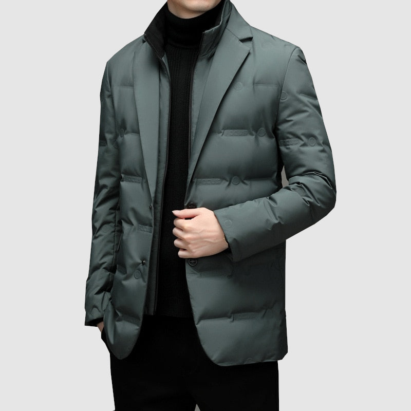 Stylische Parka-Jacke mit Taschen für Herren