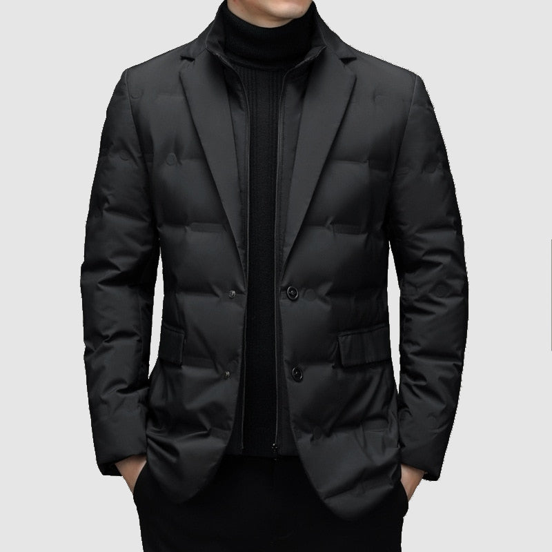 Stylische Parka-Jacke mit Taschen für Herren