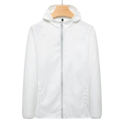 Leichte Zip-Up Jacke mit Kapuze für Männer