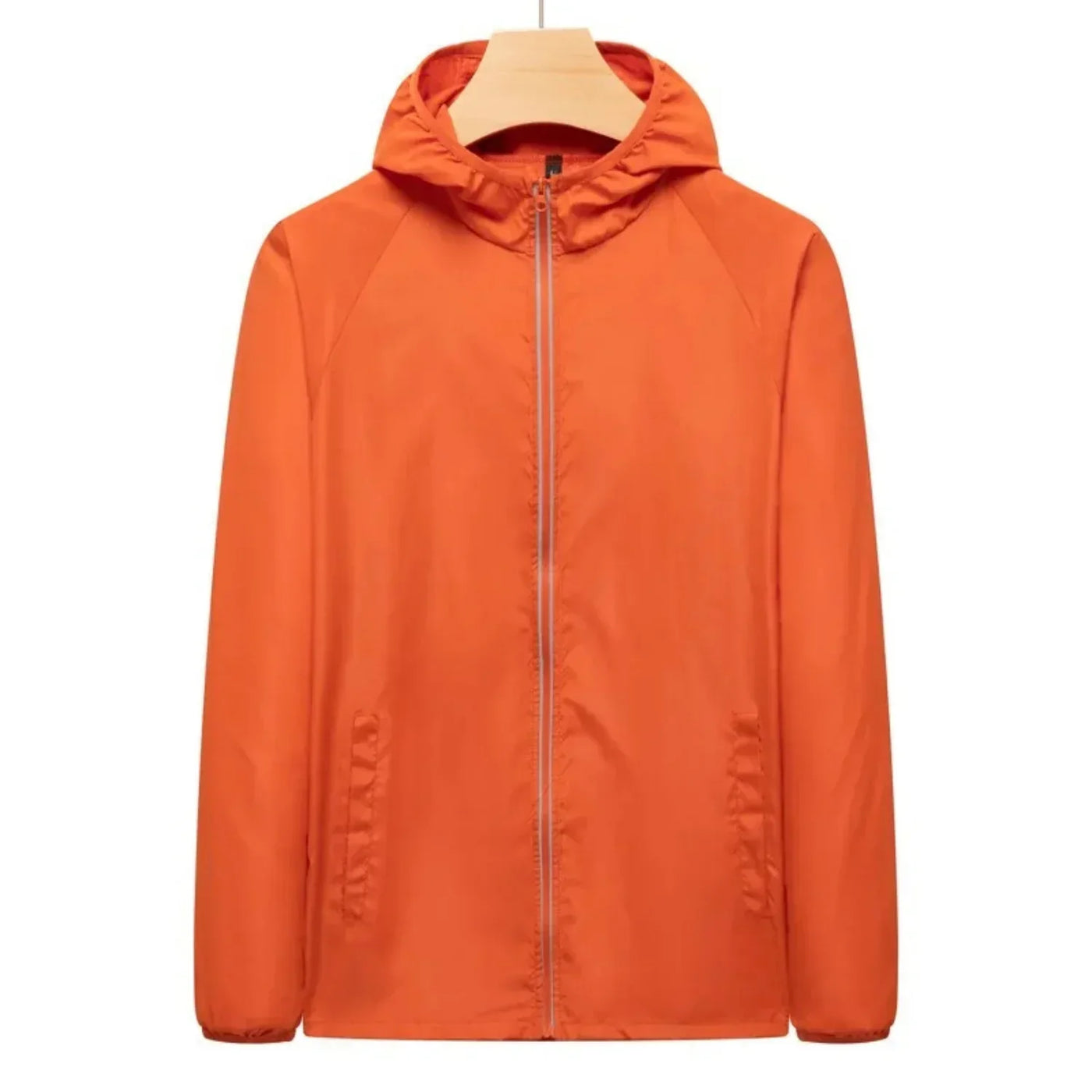 Leichte Zip-Up Jacke mit Kapuze für Männer
