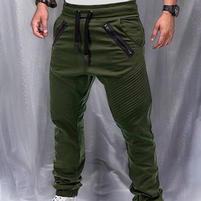 Jogger - Elastische Jogginghose mit Kordelzug und Taschen für Männer