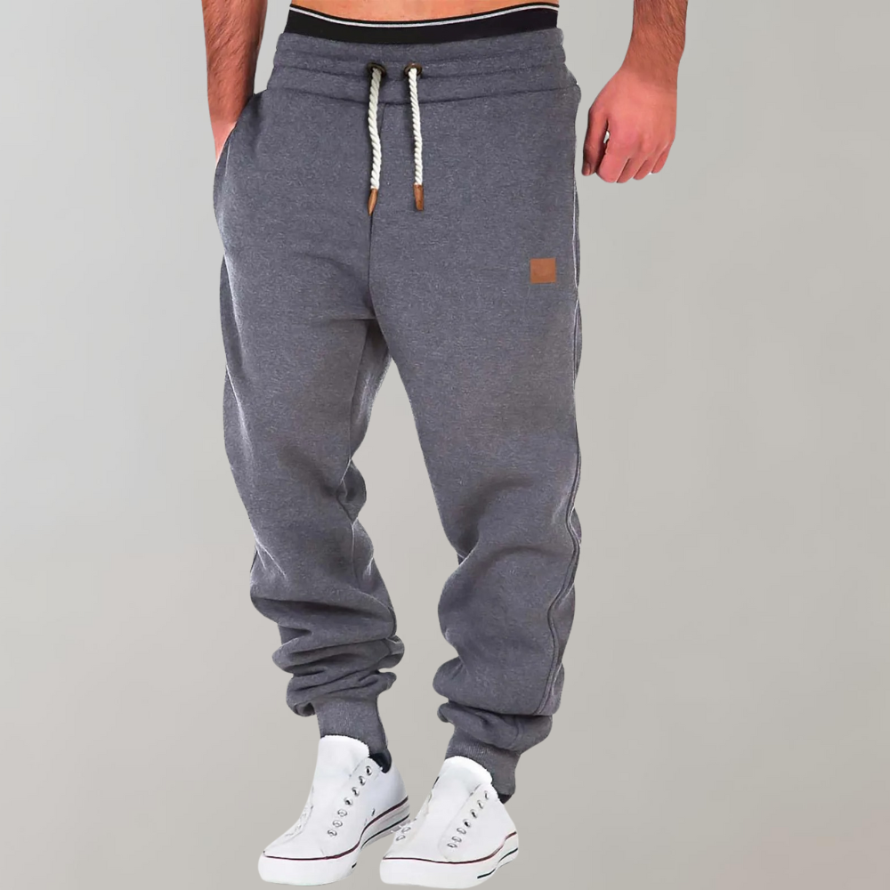 Jogginghose für Herren – Kordelzug – elastischer Bund – Jogginghose