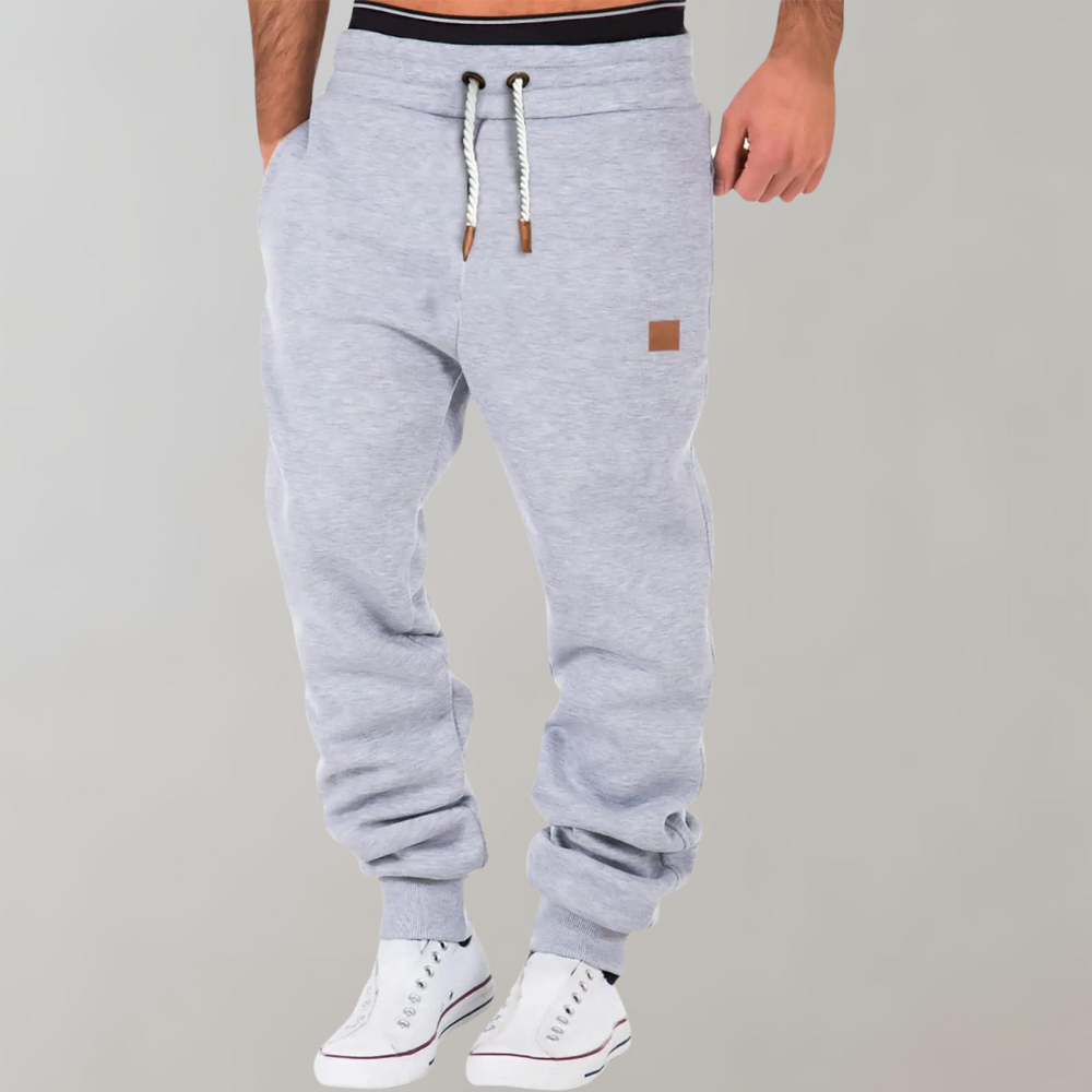 Jogginghose für Herren – Kordelzug – elastischer Bund – Jogginghose