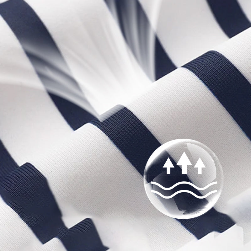 Julia | Lässiges gestreiftes Kurzarm Top