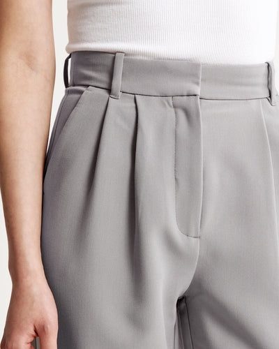 Anzughose mit Bundfalten | Hoher Bund | Eleganter Schnitt