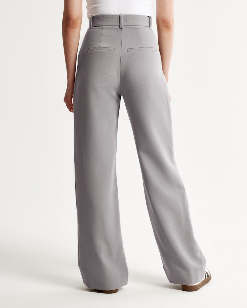 Anzughose mit Bundfalten | Hoher Bund | Eleganter Schnitt