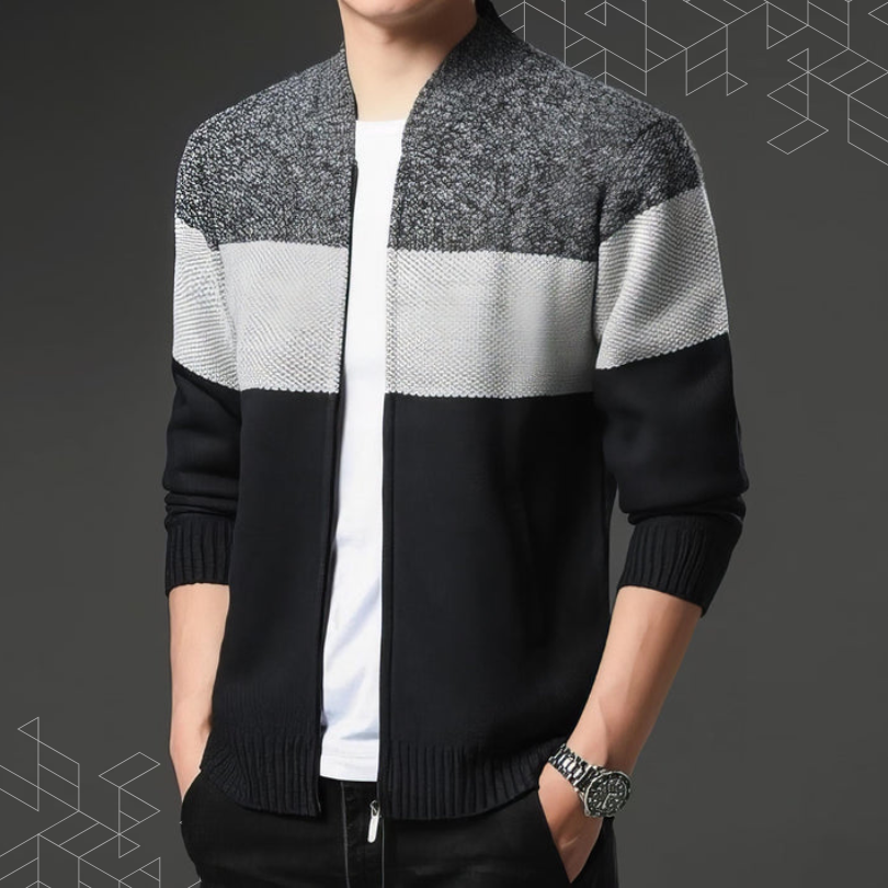 Luxuriöse Fleecejacke für Männer