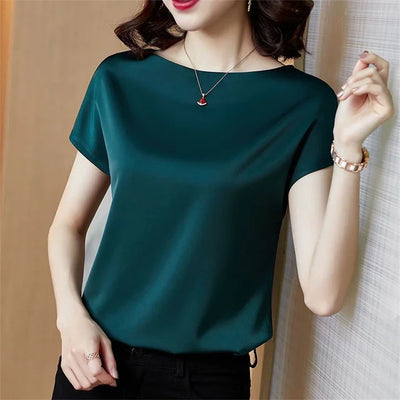 Ailsa® | Stilvolle Satinbluse für Damen