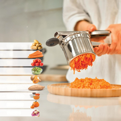 Kartoffelstampfer aus Edelstahl 15 oz – Kartoffelstampfer für Pürees und Gemüsebrei