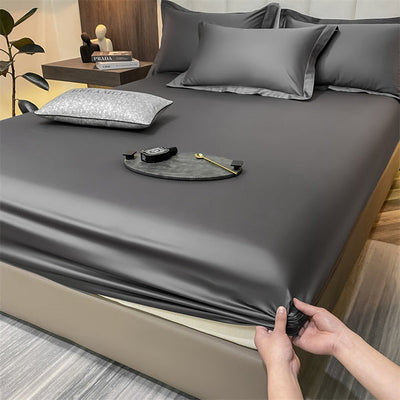 SilkEase Sommer Spannbettlaken | Hochwertige Silk Spannbettlaken für ultimativen Sommerkomfort