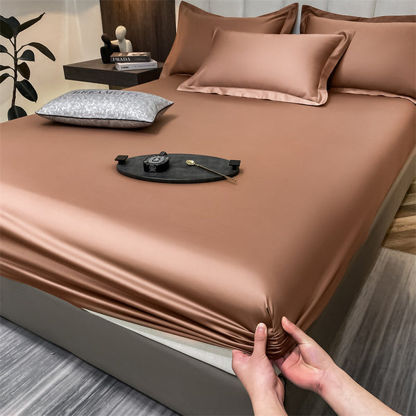 SilkEase Sommer Spannbettlaken | Hochwertige Silk Spannbettlaken für ultimativen Sommerkomfort