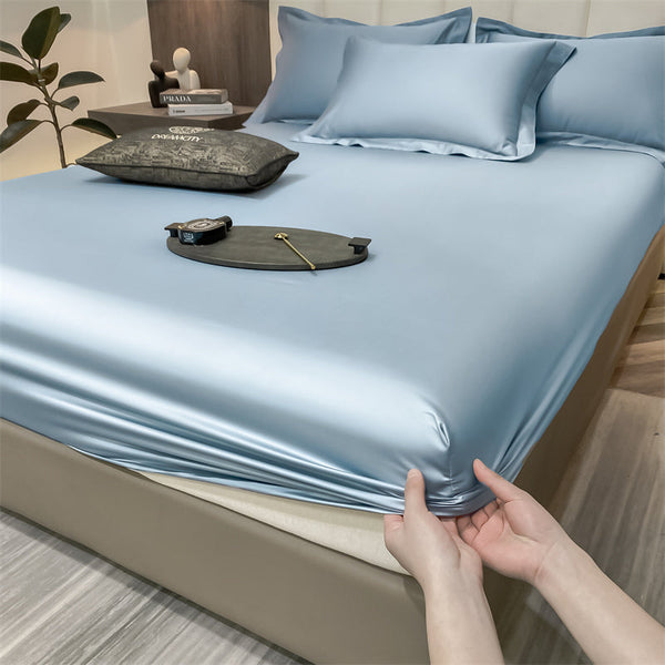 SilkEase Sommer Spannbettlaken | Hochwertige Silk Spannbettlaken für ultimativen Sommerkomfort