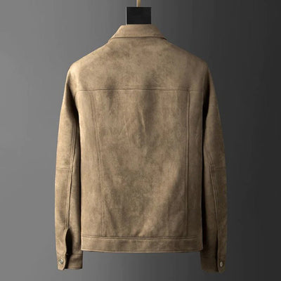 Geknöpfte Jacke mit Kragen für Männer