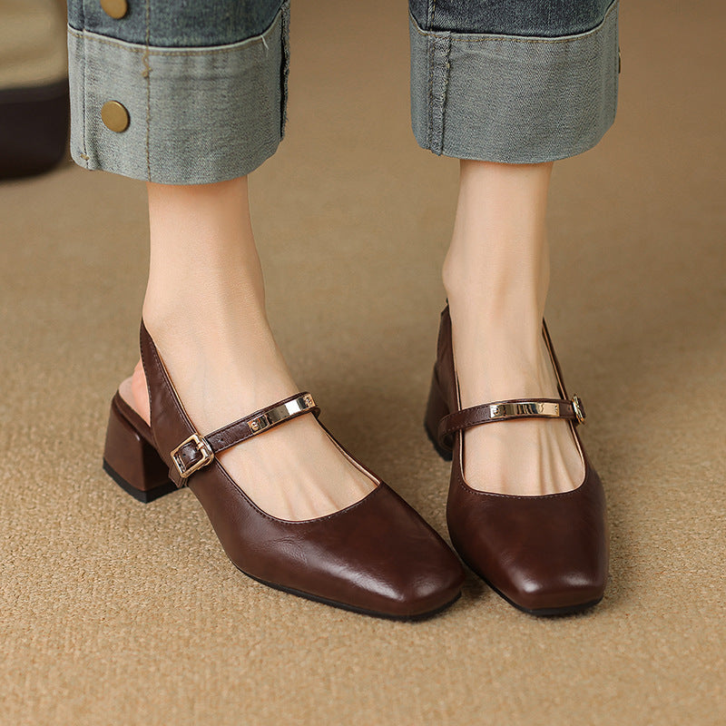 Jessika | Klassische Mary Jane Dirndl Schuhe