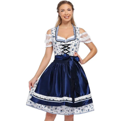 Sarah | Klassisches traditionelles Kleid mit Schürze