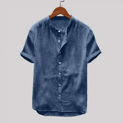 Kurzarmhemd - Leichtes Button-Up Sommerhemd für Männer