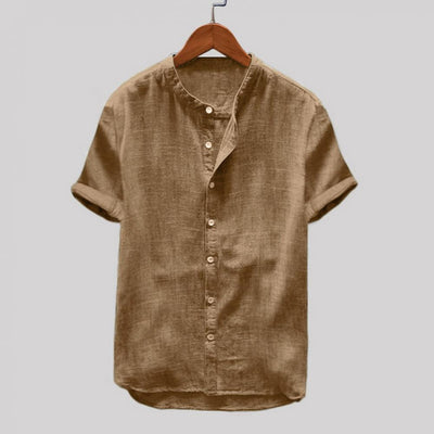 Kurzarmhemd - Leichtes Button-Up Sommerhemd für Männer