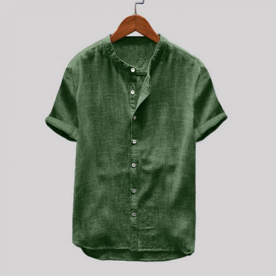 Kurzarmhemd - Leichtes Button-Up Sommerhemd für Männer