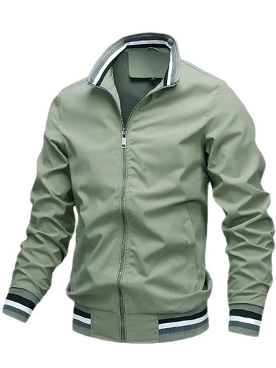 Herren Bomber Übergangsjacke mit Kragen - Sportlich & Vielseitig