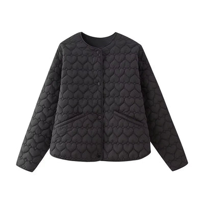 Warme Winter-Pufferjacke für Damen
