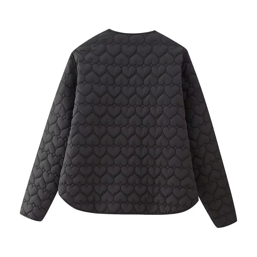 Warme Winter-Pufferjacke für Damen