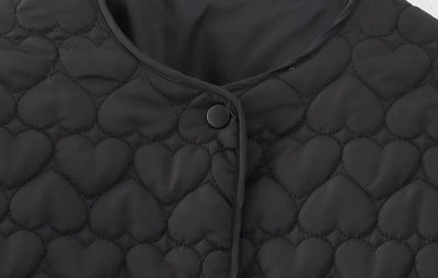 Warme Winter-Pufferjacke für Damen
