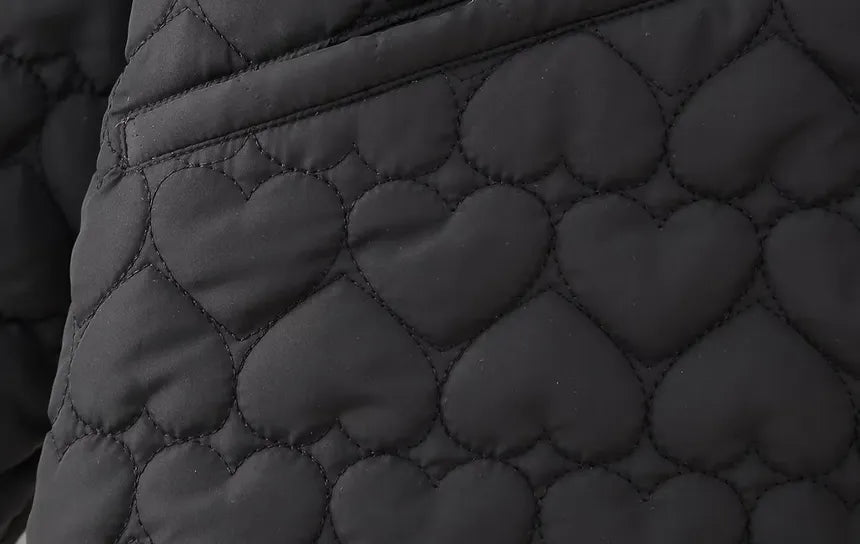 Warme Winter-Pufferjacke für Damen