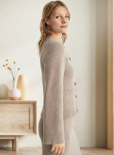 Sabine | Ausgestellten Ärmeln Lässiger Cardigan
