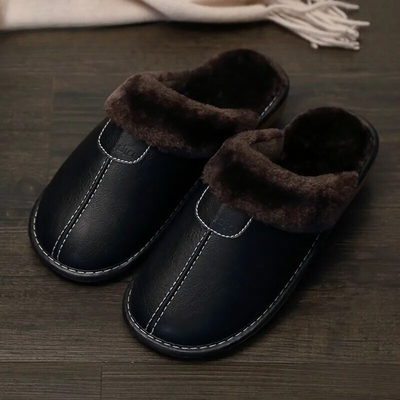 Leder Hausschuhe | Slipper | Winter | Herren Hausschuhe | Hausschuhe Herren