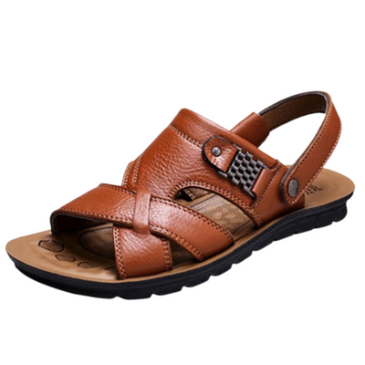 Ledersandalen – Ergonomisch – Sport – Orthopädische Sandalen – Herrensandalen
