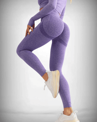 FitFlex | Damen Sommer-Pilates Leggings mit Hohem Bund für Ultimativen Komfort