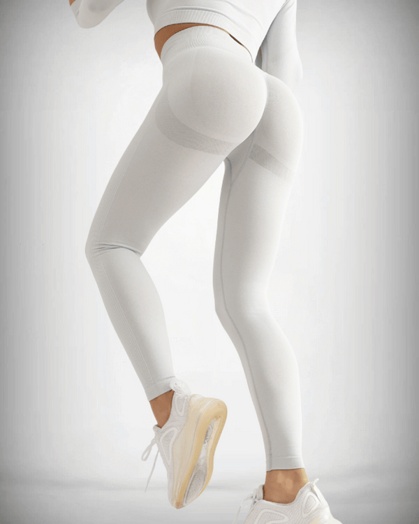 FitFlex | Damen Sommer-Pilates Leggings mit Hohem Bund für Ultimativen Komfort