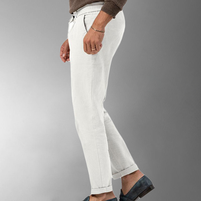 Leinenhose – atmungsaktive, schmal geschnittene Sommerhose für Herren