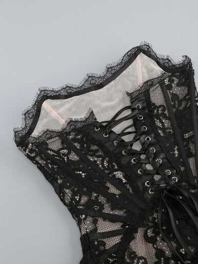 Lena | Elegantes Minikleid im Korsett Design