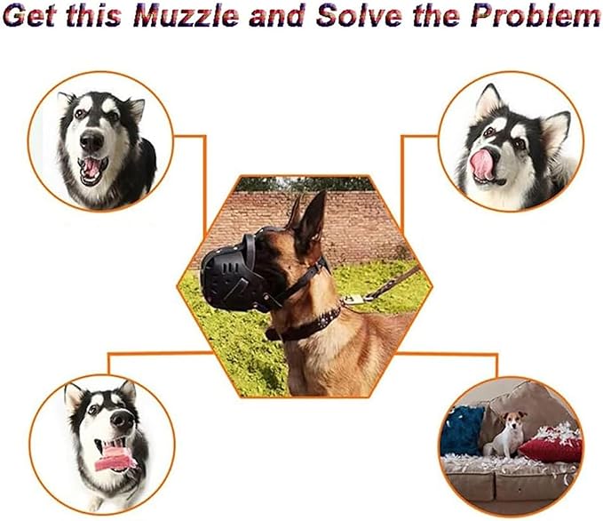 LeatherPro Sommer-Maulkorb für Hunde | Leder-Sommer-Maulkorb für Hunde