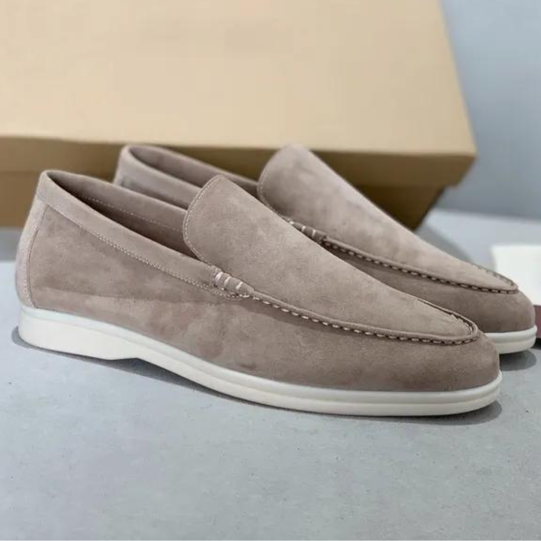 Loafer aus Wildleder – ergonomische Slip-On-Loafer aus Leder für Herren