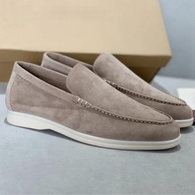 Loafer aus Wildleder – ergonomische Slip-On-Loafer aus Leder für Herren