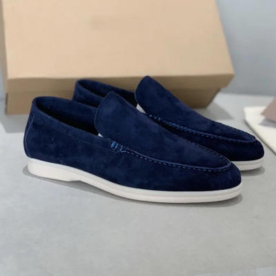 Loafer aus Wildleder – ergonomische Slip-On-Loafer aus Leder für Herren
