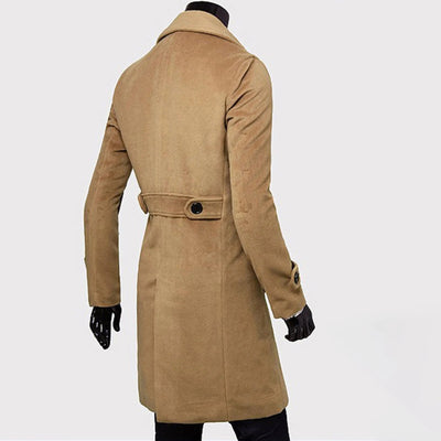 Zweireihiger Britischer Trenchcoat für Herren