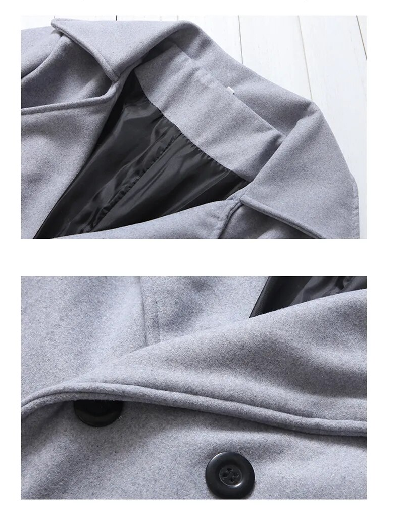 Zweireihiger Britischer Trenchcoat für Herren