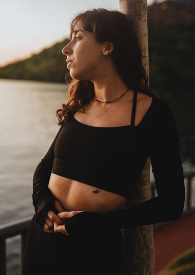 Sunrise Langarm-T-Shirt – Integrierte Schalen – Super Active™