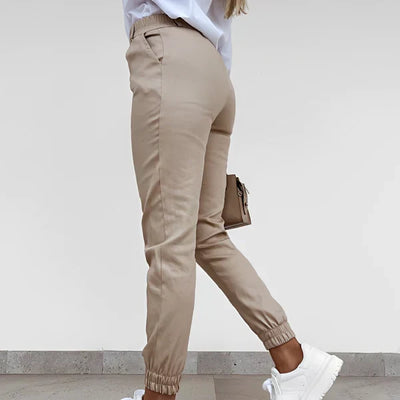 Autri Chino Hose | Modische Slim-Fit-Sommerhose für Damen