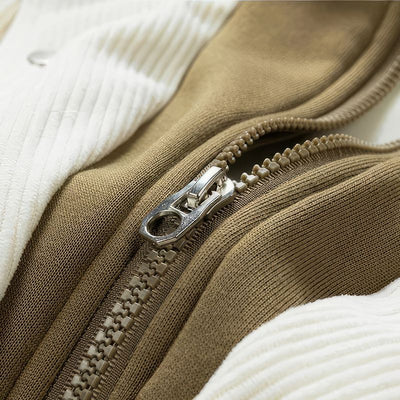 Cordjacke mit Kapuze für Männer - Gefüttert