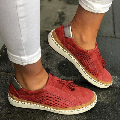 Slip-On Halbschuhe - Ortho Sneaker mit Sommer-Fußbett für den Sommer