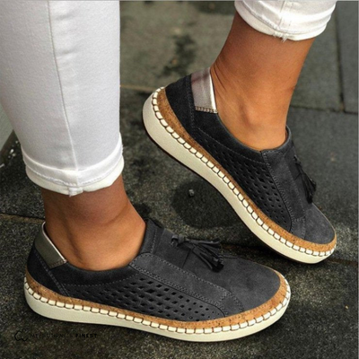 Slip-On Halbschuhe - Ortho Sneaker mit Sommer-Fußbett für den Sommer