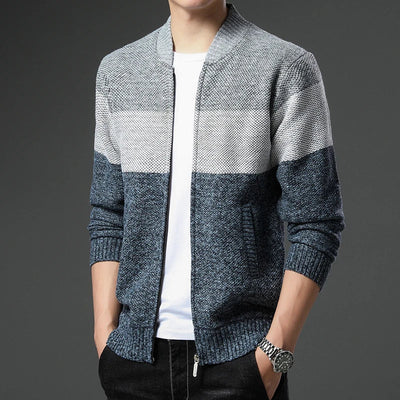 Herren Strick Cardigan Casual Warm