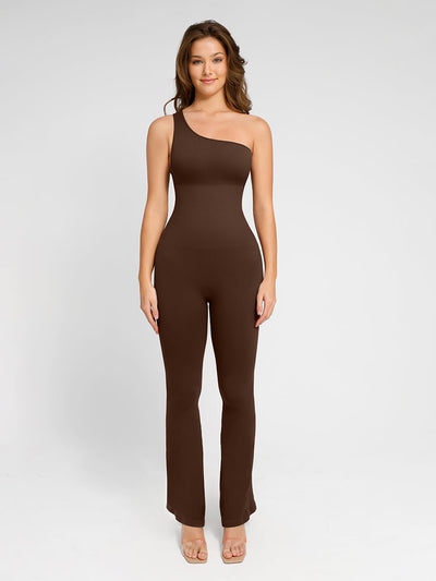 One-Shoulder-Jumpsuit